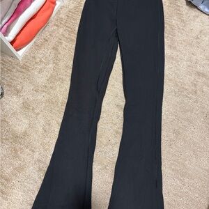 lululemon athletica Black Flare Leggings